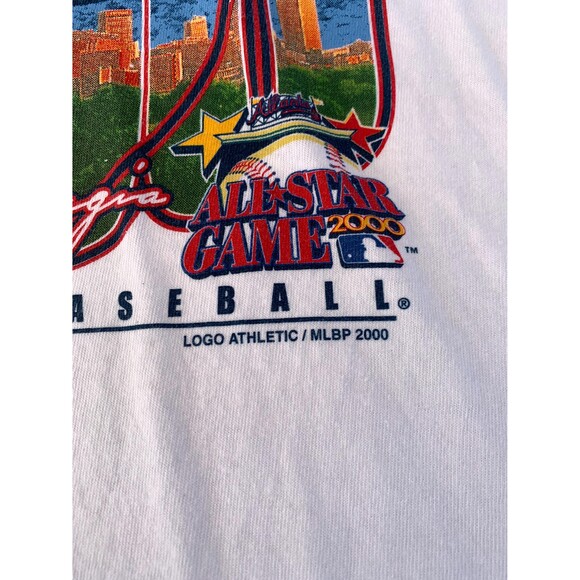 2000 MLB All Star Game Houston Texas Dead Stock white t-shirt Size 3XL - Picture 7 of 9